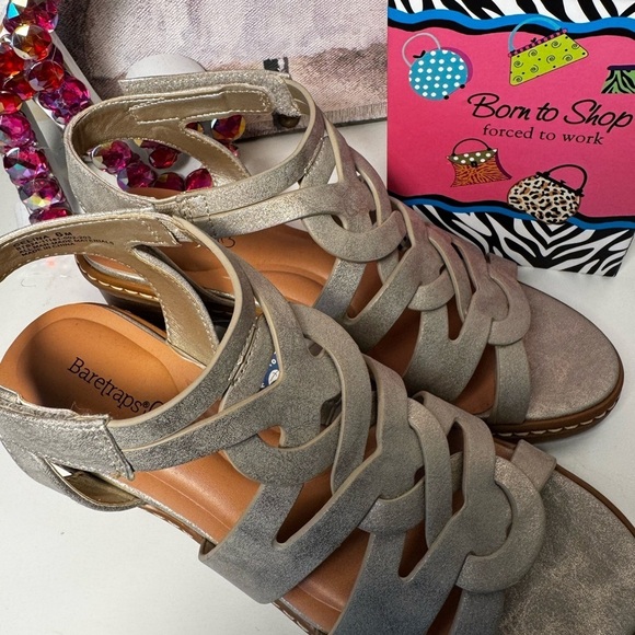 Bare Traps Strappy Block Heel Sandals NWT - Picture 8 of 12